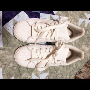 Adidas superstar foundation tennis shoes